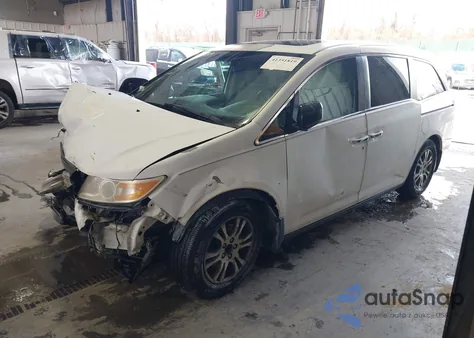 2011 Honda Odyssey Ex-L из США, поврежденный, VIN 5FNRL5H67BB002353